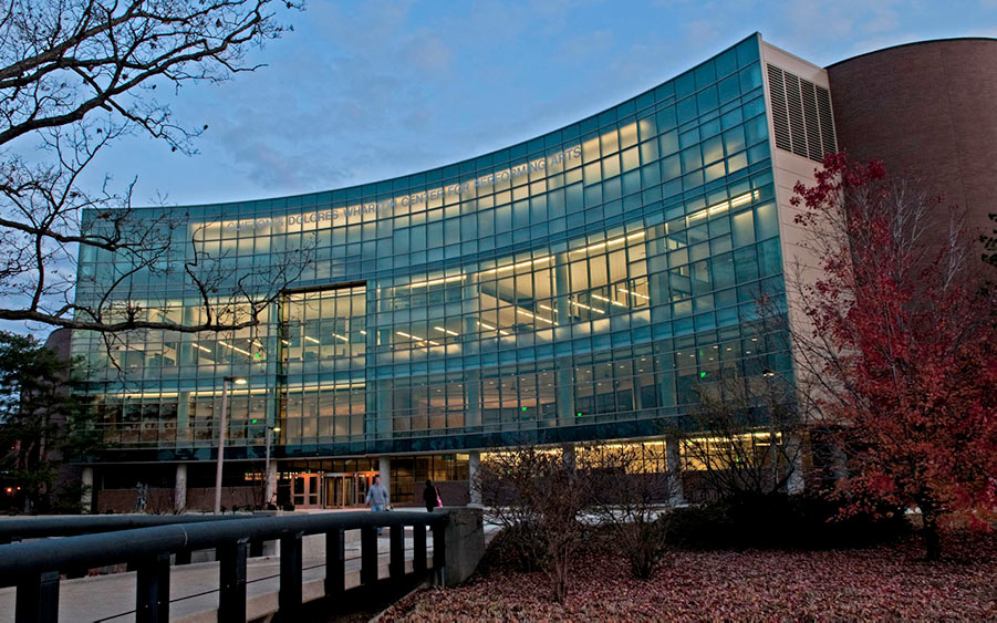 Wharton Center Cobb Great Hall exterior